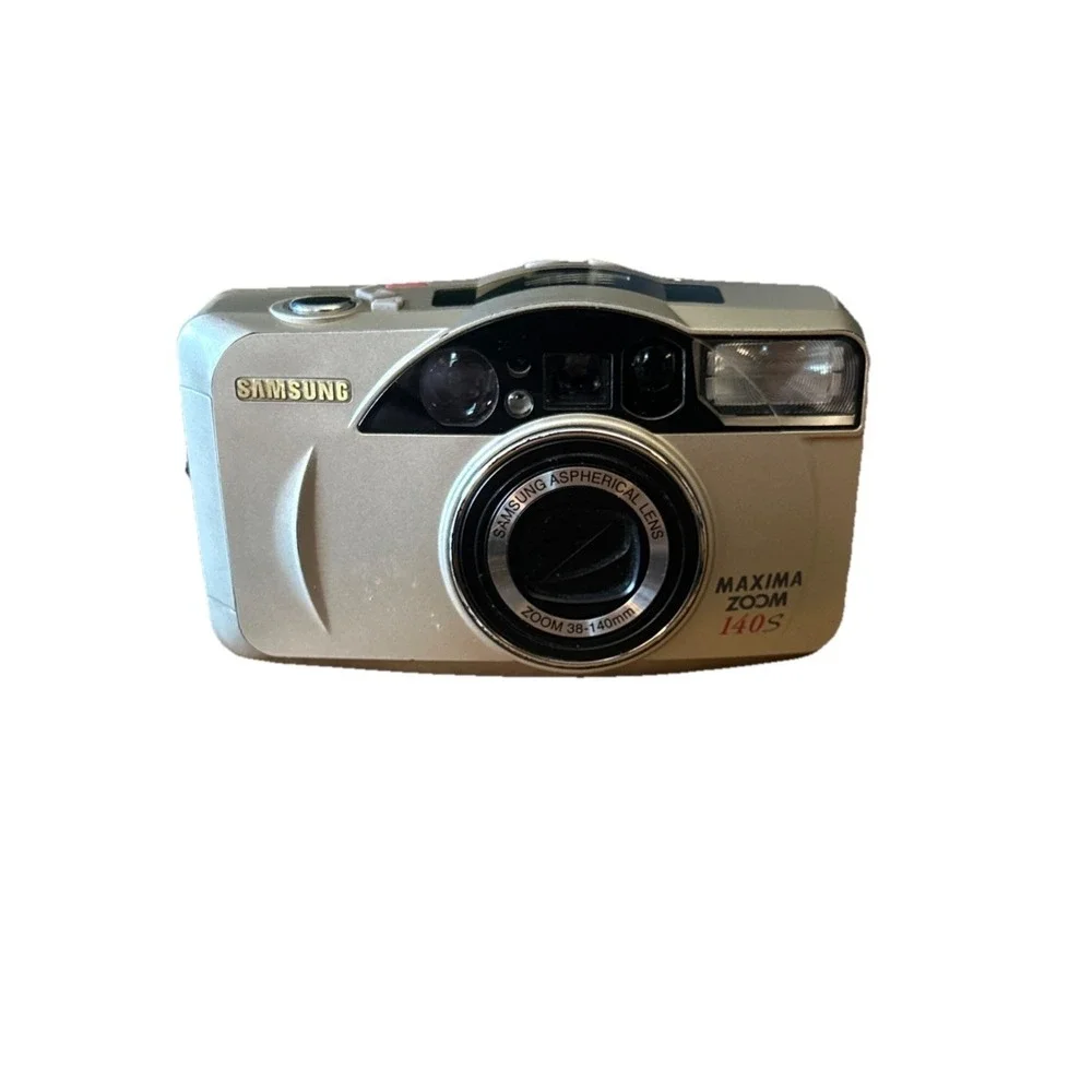 Samsung Maxima Zoom 70GL 35mm Point & Shoot Film Camera w/ Pouch Case *untested*